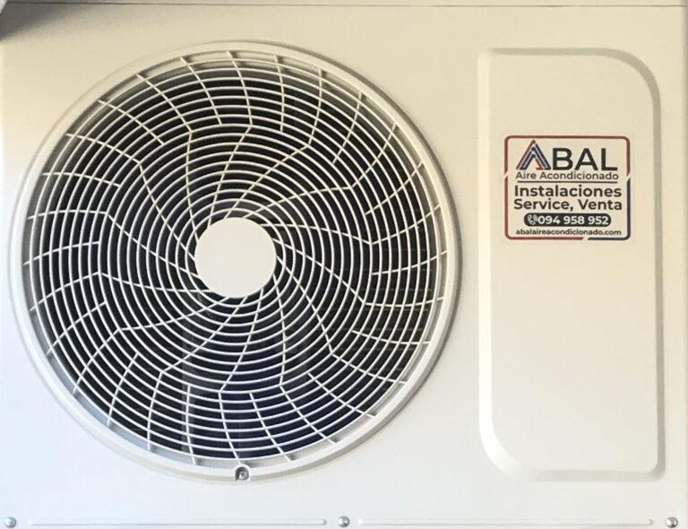 Unidad exterior con sello de ABAL